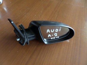 Audi A2 1999-2005 ηλεκτρικός καθρέπτης δεξιός μαύρος ματ